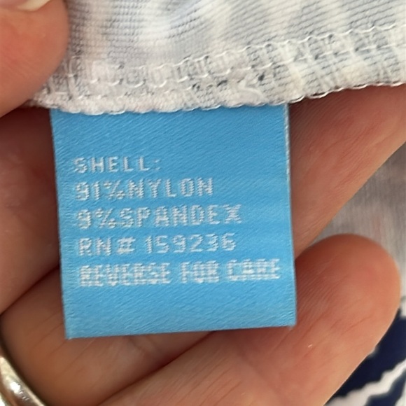 J. McLaughlin Durham Ruffle Top Catalina Cloth 3/4 Sleeve Size XL - Picture 8 of 16